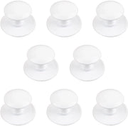 Ladatrekkers in Acciaio Inox - 8 pezzi - Autoadesivi - Maniglie - Per Armadi/Lavandini - Installazione Facile