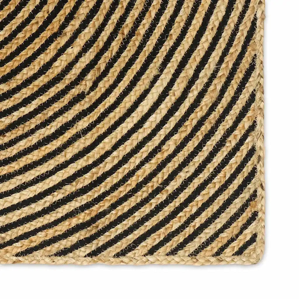 Tappeti per area Nero 160 x 230 cm Juta 42010745