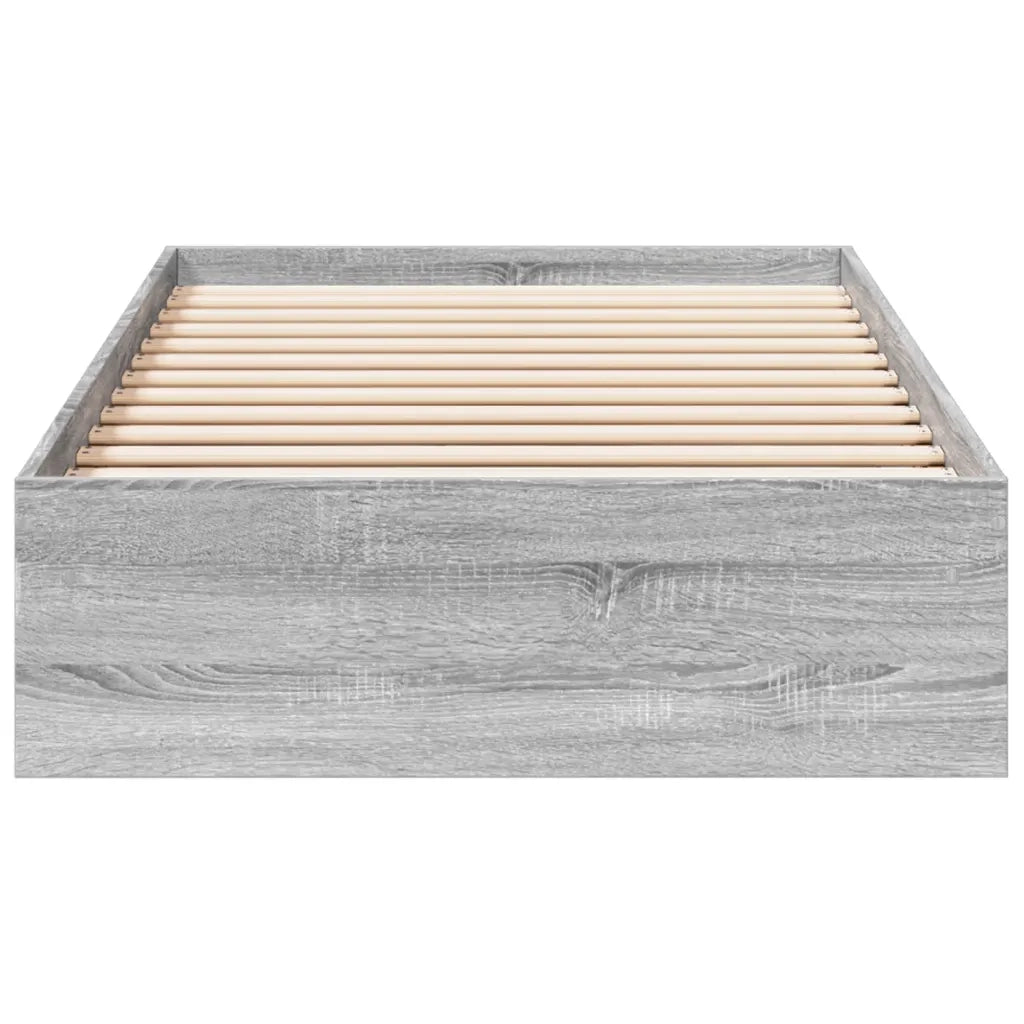 Giroletto Cassetti Grigio Sonoma 100x200 cm Legno Multistrato 3280676