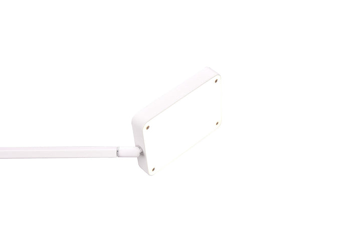 Piantana da Interno a LED in Metallo Bianco Opaco