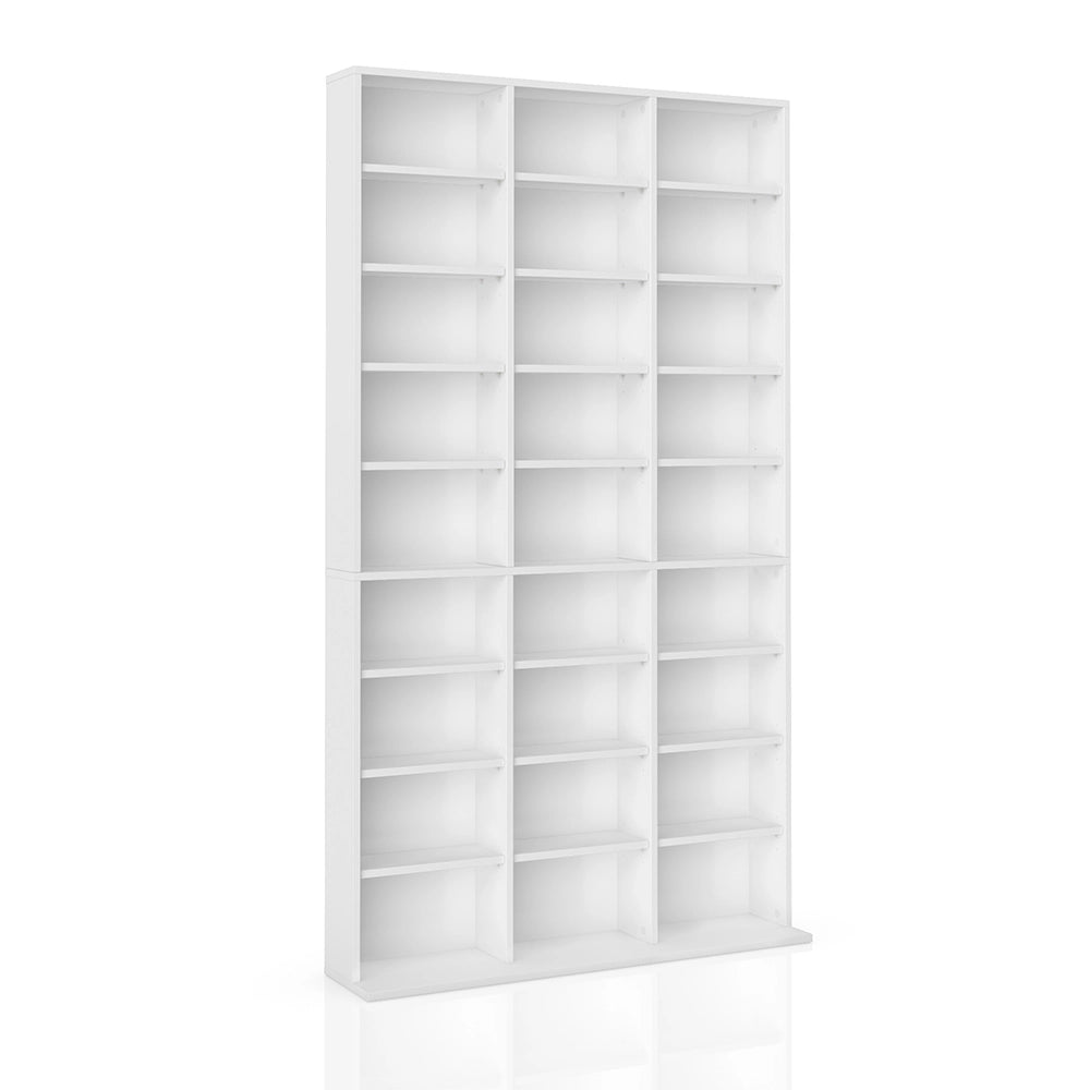 Vicco Scaffale porta cd Bianco 102 x 178 cm
