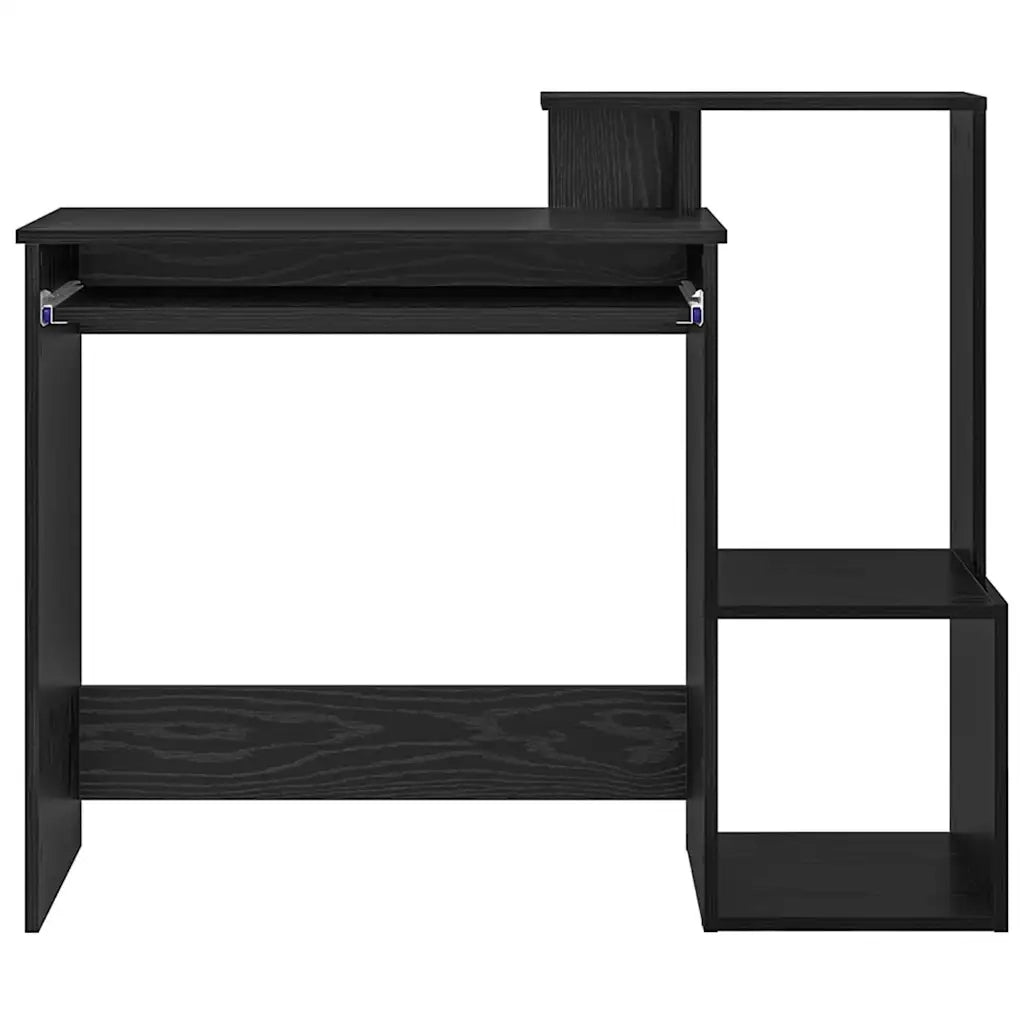 Scrivania Rovere Nero 106 x 41 x 88.5 cm Legno multistrato 869467