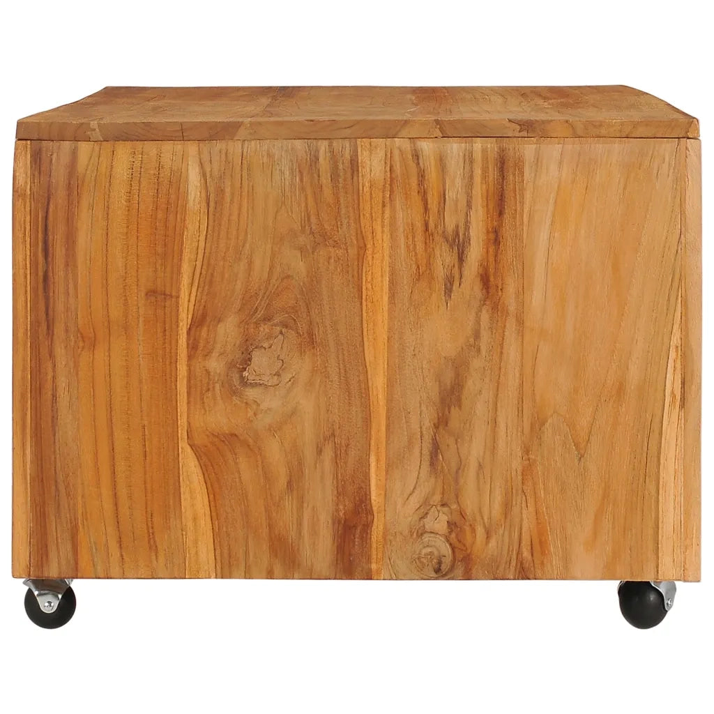 Tavolino da CaffÃ¨ 110x60x40 cm in Legno Massello di Teak cod mxl 18032