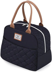 Borsa Isolante per Picnic, Portatile e Leggera, per Donne, Picnic, Lavoro, Esterno (9L, Nero)