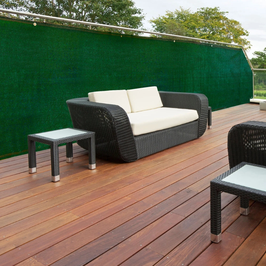 ProBache - Rete ombreggiante 1,8x10m, telo rotolo per recinzione giardino 220g/m², verde