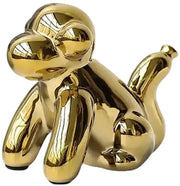 Decorazione ceramica giocativa per piatti estetici e salotto, scultura decorativa per ufficio e ambienti interni