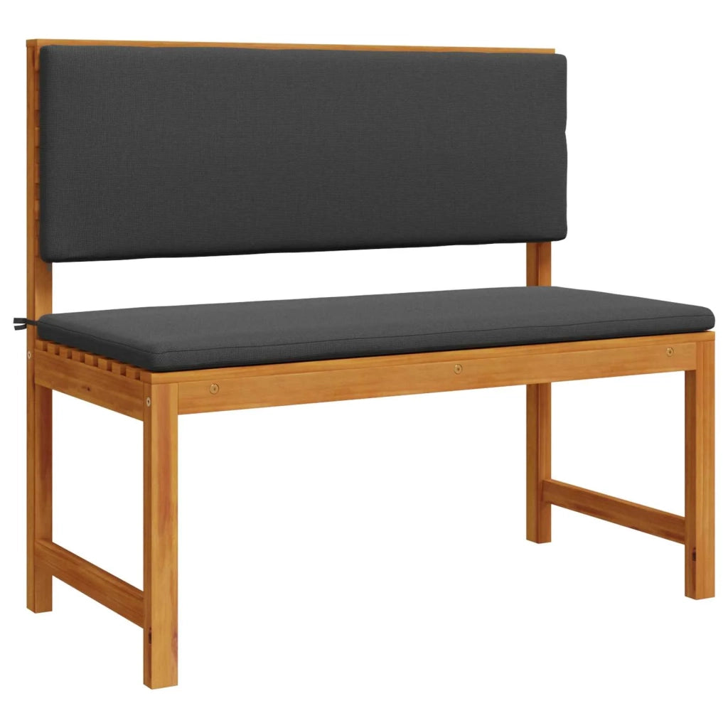 Sedia da Giardino con cuscino Marrone 100 x 50 x 91cm 4107153