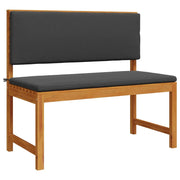 Sedia da Giardino con cuscino Marrone 100 x 50 x 91cm 4107153
