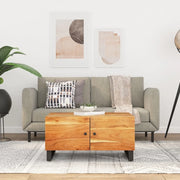 Tavolino da Soggiorno-Tavolino da Salotto-Tavolo 80x50x40 cm Massello Acacia e Multistrato 437921