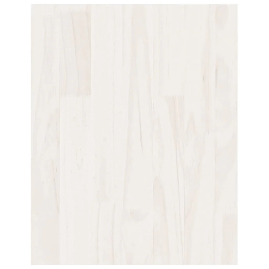 Mobile TV multimediale scaffale TV credenza mobile TV sala da pranzo soggiorno camera da letto 70 x 33 x 42 cm legno di pino massiccio bianco 02_0026176
