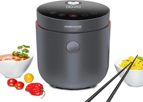 Cottura Multi per Riso per 4 Portate con Abitacolo a Contatto Freddo e Funzione Low Carb