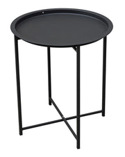 Tavolino In Ferro  Diam 46 X 52 Cm 1 Pz Colore: Antracite