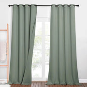 Verduisteringsgordini 240 x 132 cm - Set di 2 - Tre strati - Oculi - Thermogordini - Isolazione acustica - Tende