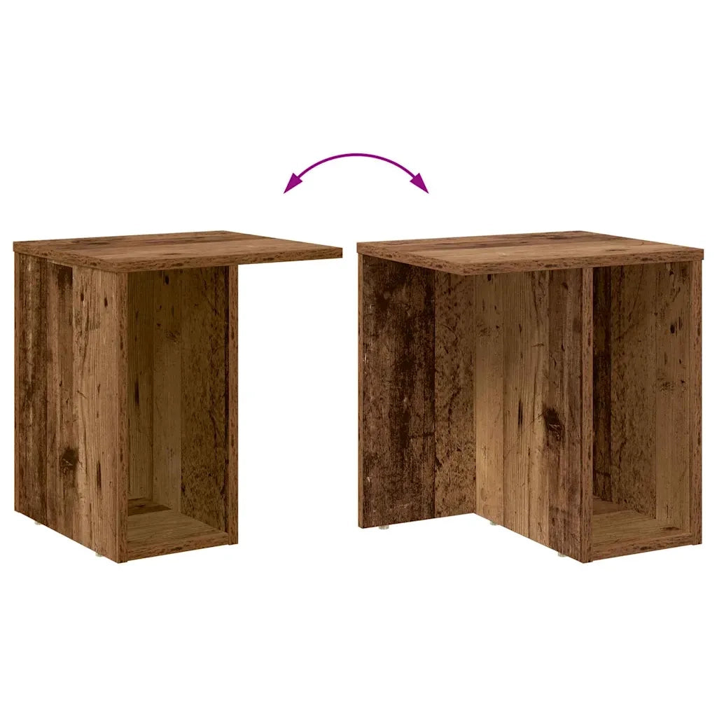 Tavolino Legno vecchio 37 x 32 x 40 cm Legno multistrato 891092
