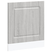 Pannello Lavastoviglie Kalmar Grigio Sonoma 60x1,5x57 cm