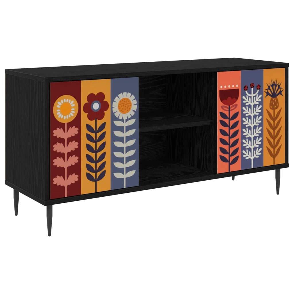 Mobile TV ESSEN 102 x 33 x 51 cm Rovere Nero 8007062