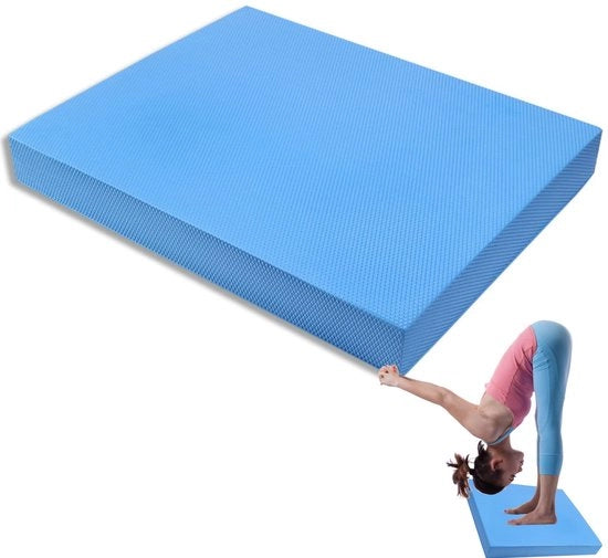 Pavimento di equilibrio con alta risposta - Mat di allenamento - Mat di yoga con presa antiscivolo - Materiale TPE - 40 x 33 x 5 cm - Peso leggero schiuma
