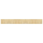 Tappeto del soggiorno | Tappeto Rettangolare Natura Chiaro 60x500 cm in Bamb¨´