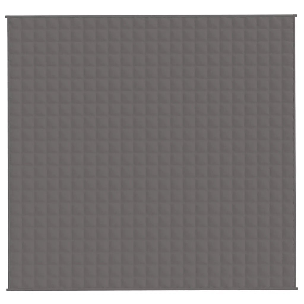 Coperta Ponderata Grigia 220x235 cm 15 kg Tessuto