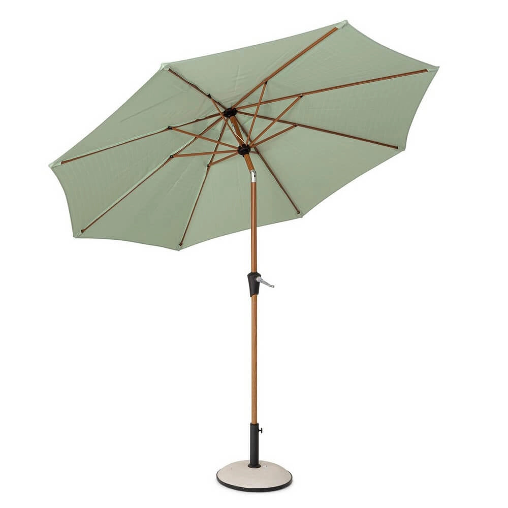 Ombrellone da Giardino con Snodo 3 metri Palo Effetto Legno - ORYX