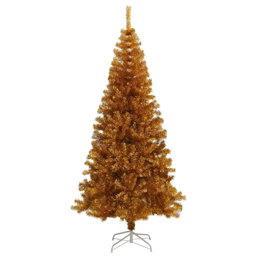 Albero di Natale con 300 LED con supporto Oro 180 cm PET 3396632