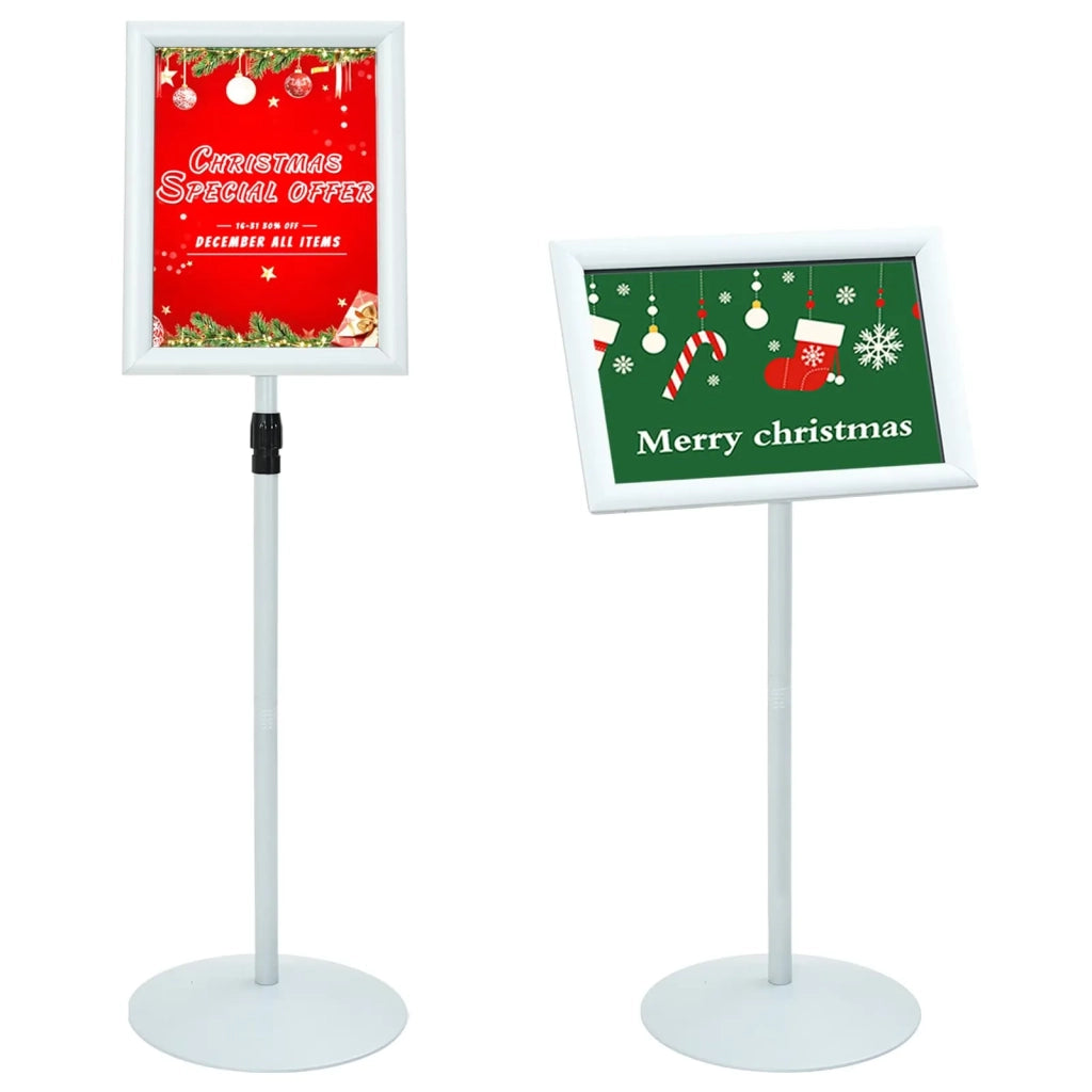 Supporto Poster a Piedistallo Argento 33 x 33 x 126 cm CFW8813412
