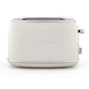 GRS8 Tostapane vintage, 2 fessure, 6 livelli di potenza, 850 W, beige