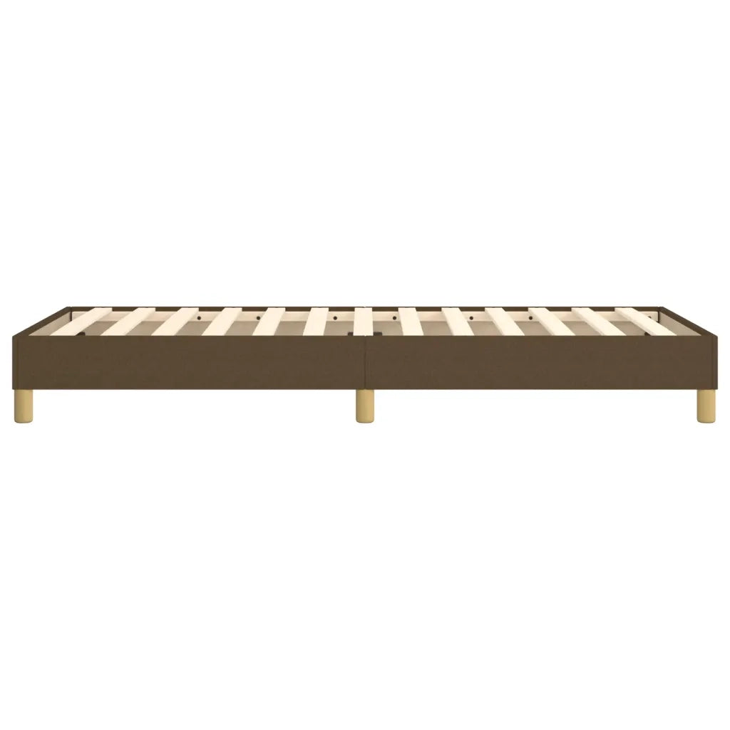Giroletto a Molle Marrone Scuro 90x190 cm in Tessuto cod mxl 61391