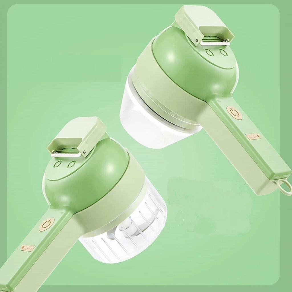 Frullatore elettrico ricaricabile Tritatutto Mixer carne verdure spezie 200ml