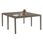 Campana, Tavolo da Esterno 12 Posti Made in Italy, 292x86x74h cm Grigio Tortora
