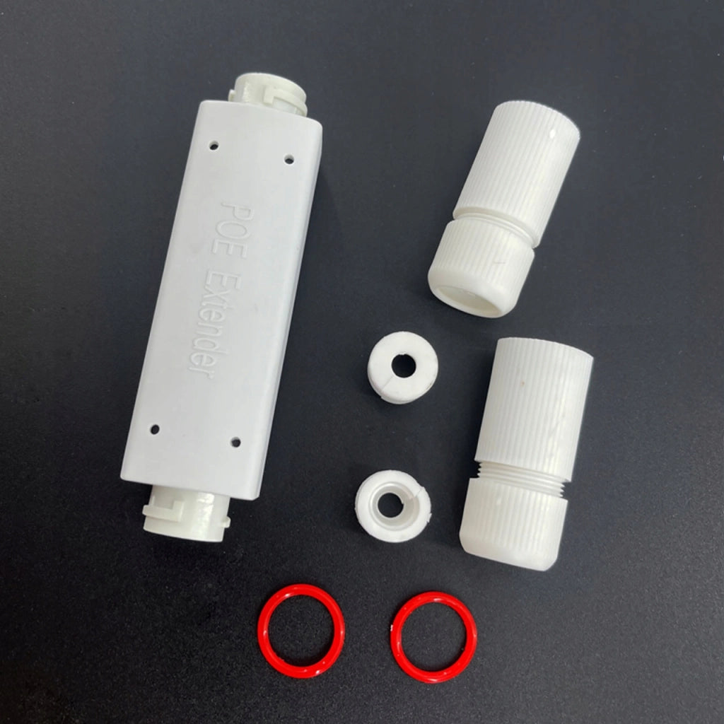 Ripetitore POE Esterno Impermeabile 30W RJ45 1x IN 1x OUT IEEE802.3af/at 10/100 Mbps 100m per Telecamere IP e LAN