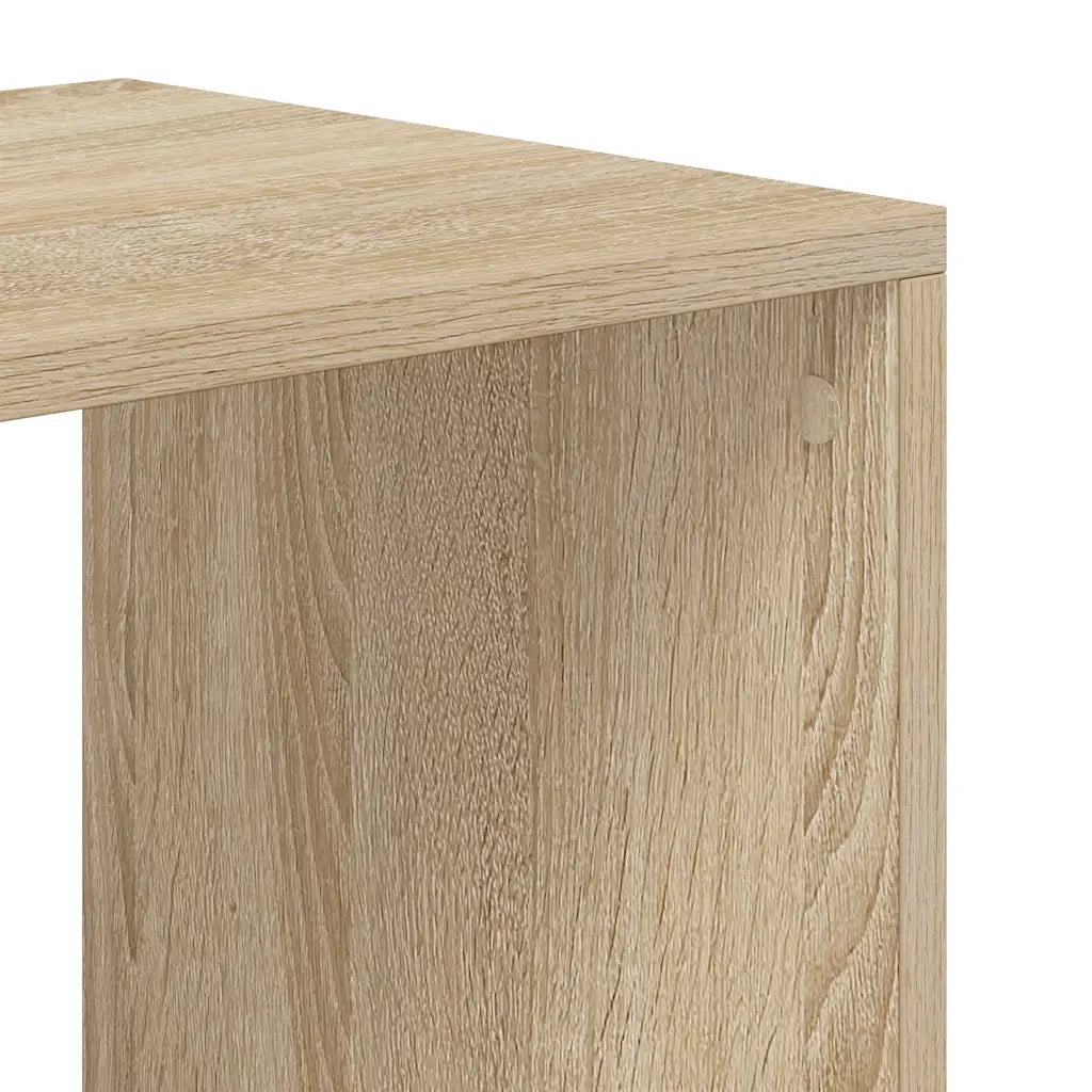 Libreria Rovere Sonoma 66x31x112 cm in Legno Multistrato