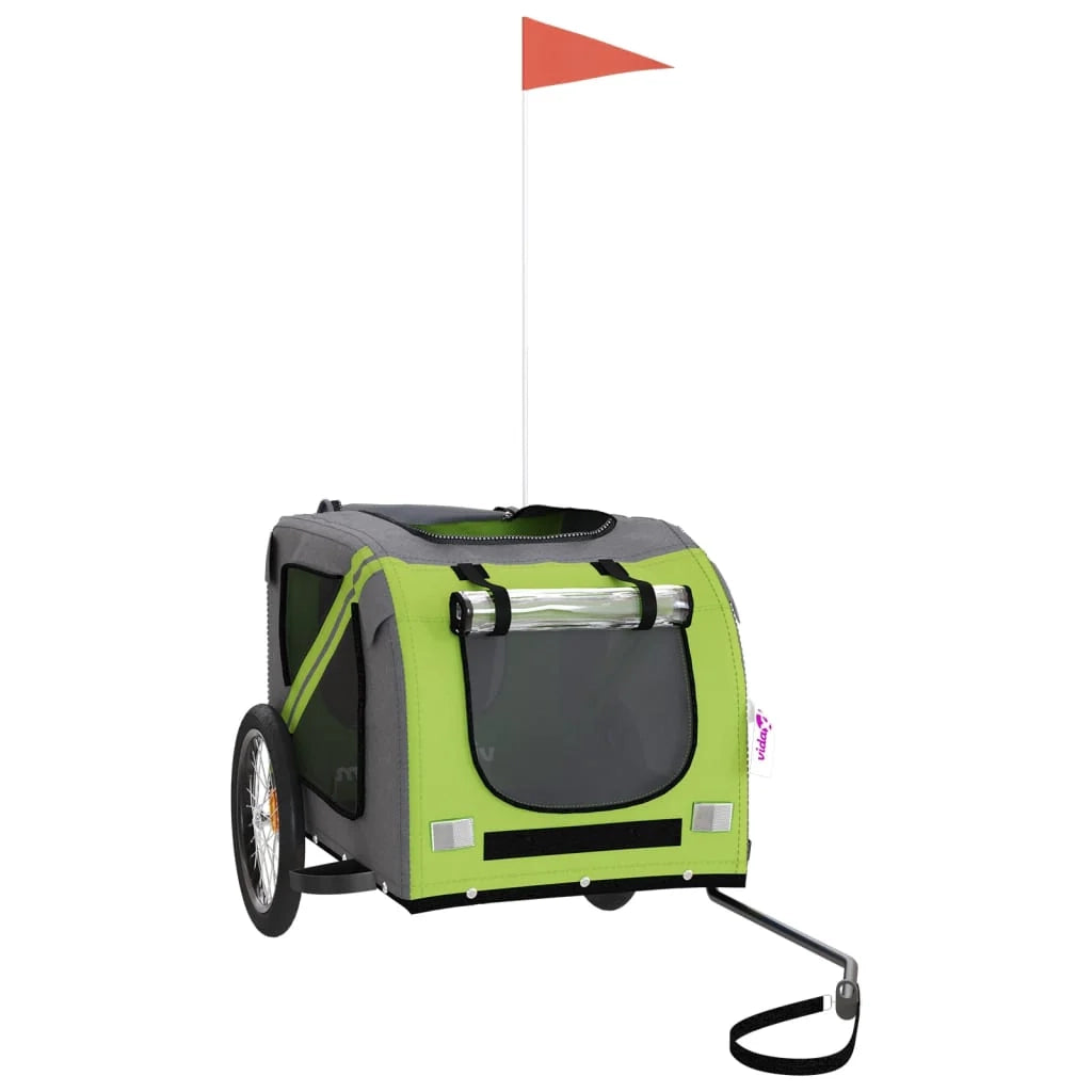 Rimorchio/carrello per animali domestici verde 02_0044279