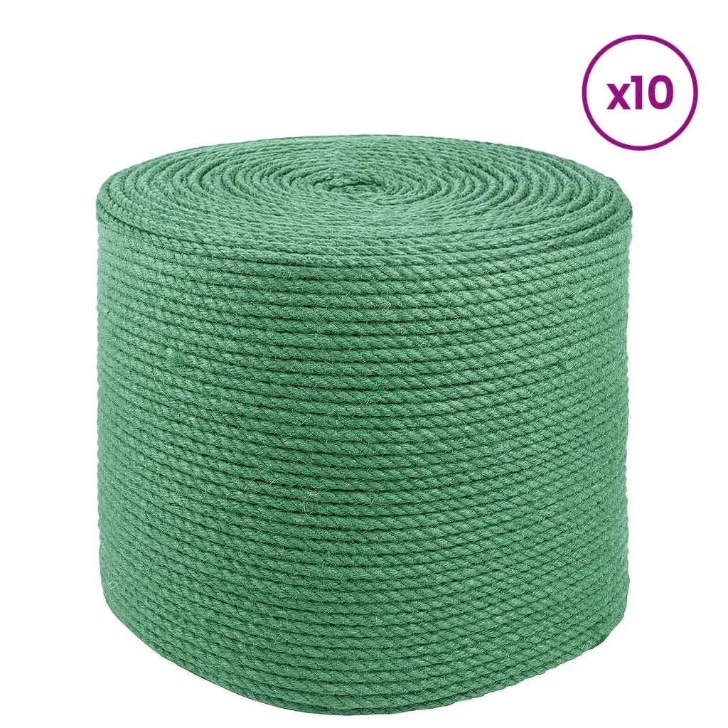 Corda di Juta 10 pcs Verde 100% juta Tossa 42011745