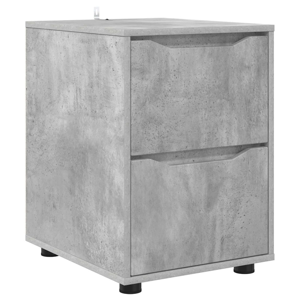 Armadio Grigio cemento 40 x 48 x 57 cm Legno multistrato 888840