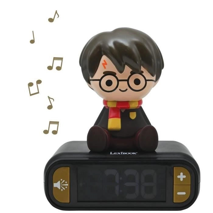 HARRY POTTER - Sveglia digitale - Luce notturna 3D ed effetti sonori