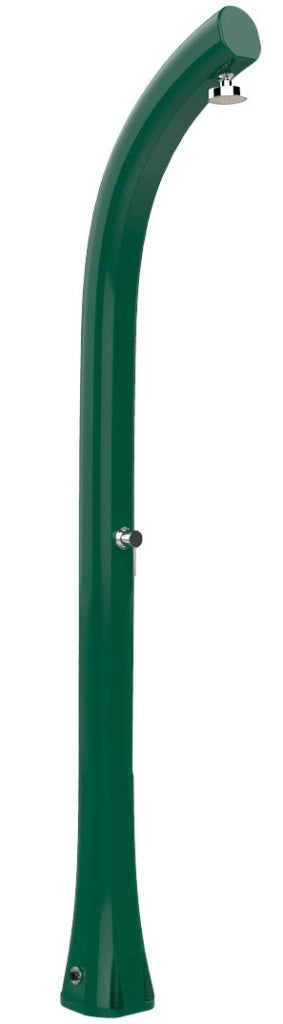 Doccia Solare da Esterno Giardino 30L Miscelatore Arkema Jolly Plus Verde Scuro