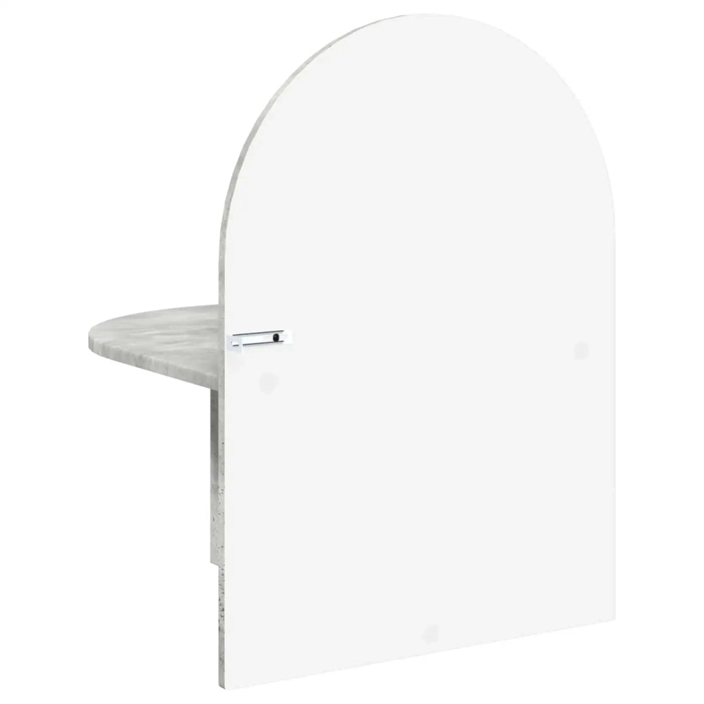 Set di 2 Comodini | Armadio da Notte | Mobiletto da notte Grigio Cemento 48 x 49 x 65 cm