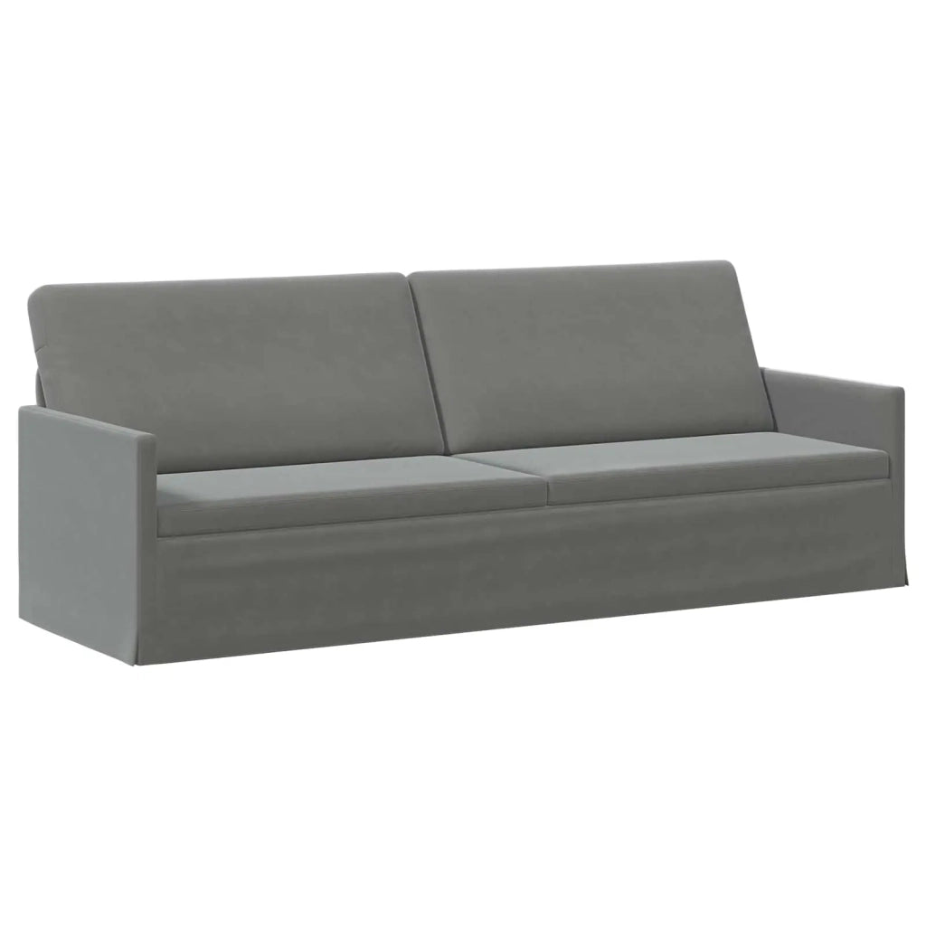 Set di divani 2 pcs Grigio Scuro Velluto (V) 3433230
