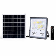 FARO LED FARETTO PANNELLO SOLARE CREPUSCOLARE TELECOMANDO DA 3000K A 6500K 200w