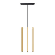 Lampada sospensione VELINO 3 luci G9 oro lucido Pure Lume