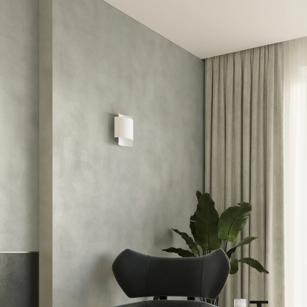 Applique FORGIO bianca metallo G9 Pure Lume PU.0857