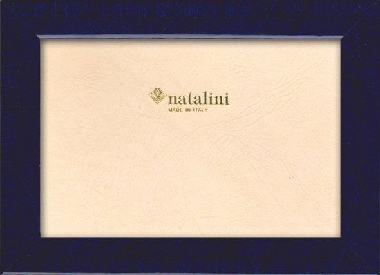 Scaffale da foto con supporto - adatto per casa e ufficio - 1 pezzo - blu scuro - Tavolato di tulipano - 13x18 cm