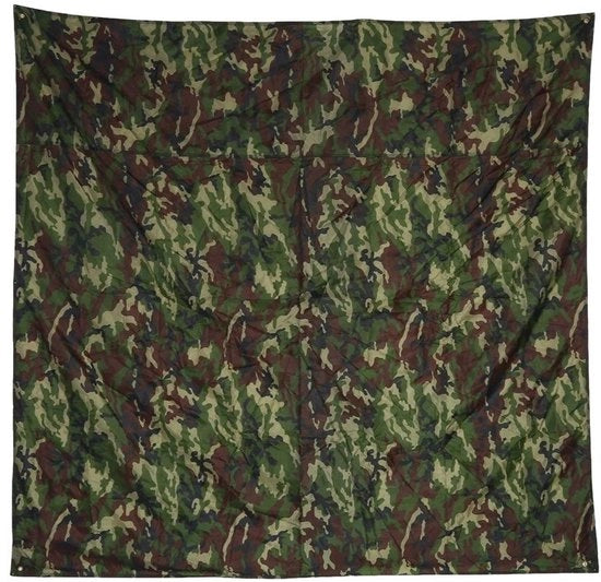 Tenda Camuffata - Telo Acquaplastico - Sacca Portatile