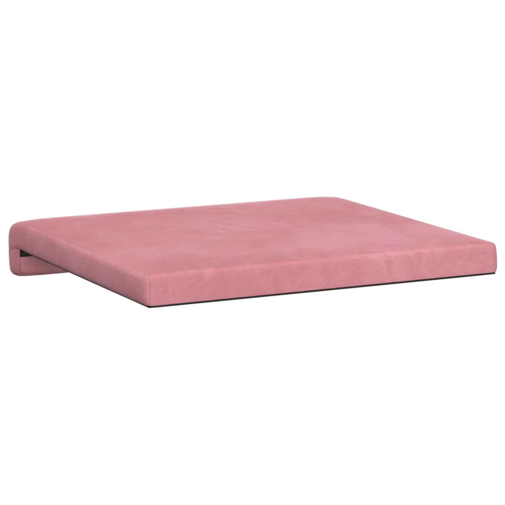 Cuscino per panchina 4 pcs Velluto Rosa Profondità 35 cm 42043102