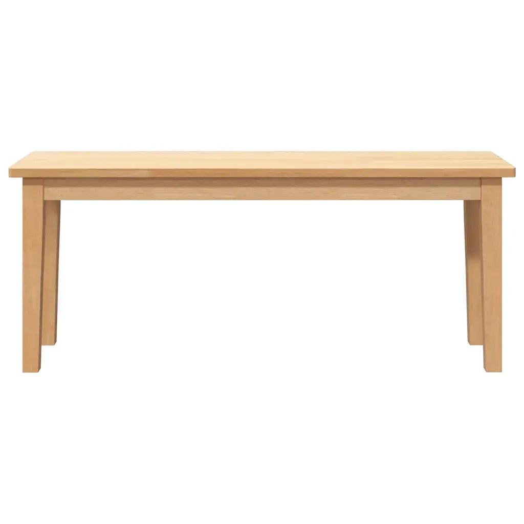 Panca 110 cm in Legno Massello di Hevea 4102604