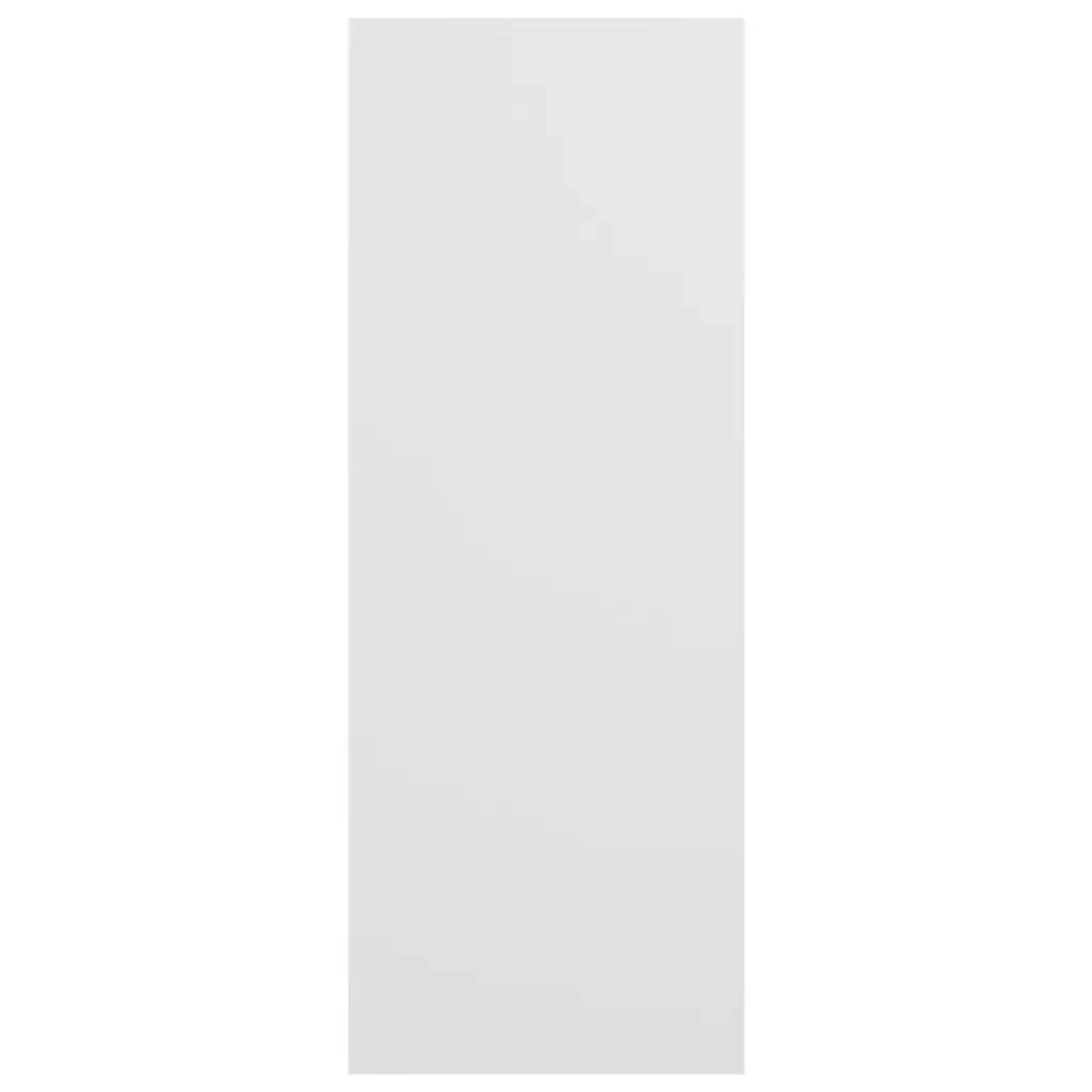 Tavolino Consolle Bianco 78x30x80 cm in Legno Multistrato 808296