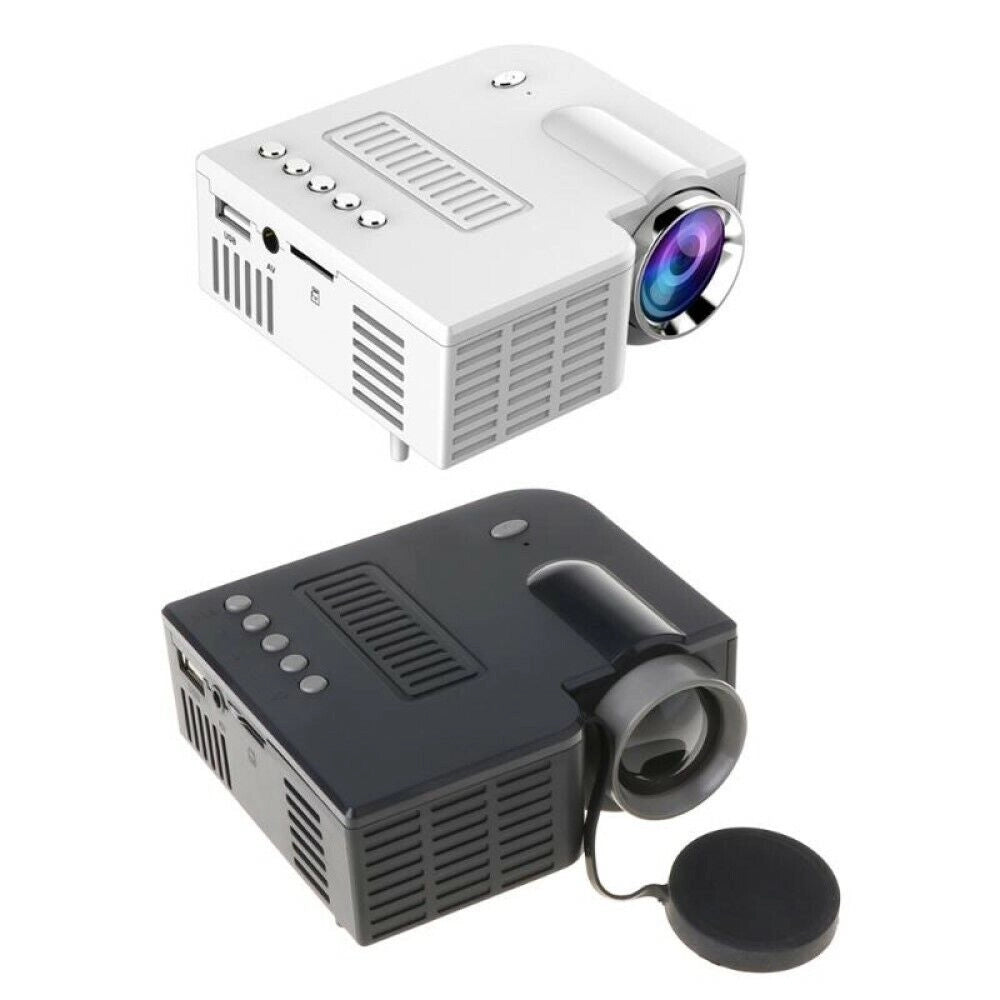 Mini proiettore portatile videoproiettore LCD 50 lumens 1080P AV SD USB AB-R19