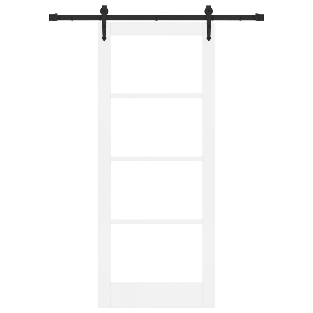 Porta scorrevole  con set di ferramenta 'ORKDAL'Bianca 83x202 cm