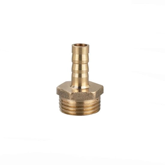 Connettore BSP a spina in rame - diametro 6mm a 25mm - per aria, acqua e gas